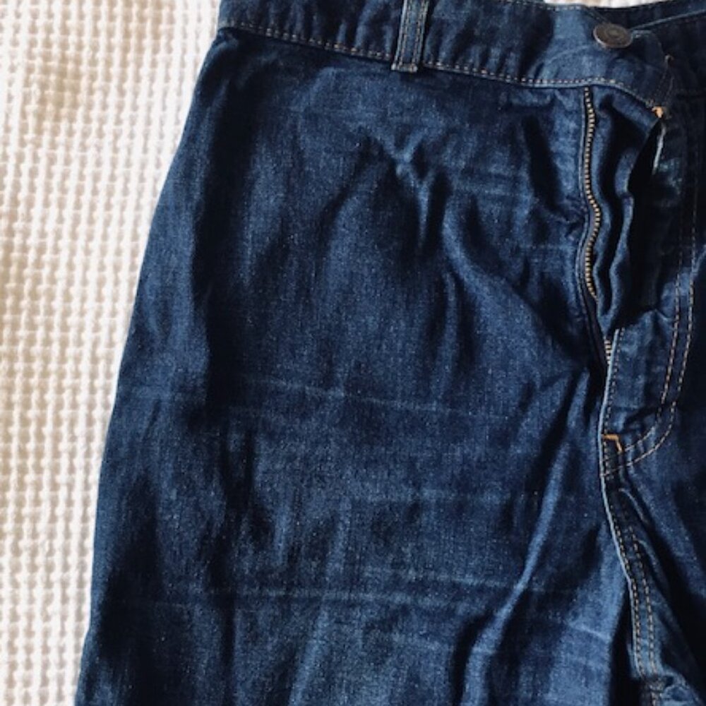 Vintage 70s Levis - Dark Wash - Size S-M - Picture 3 of 9